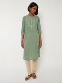 Green color option, Sold out, Currently selected