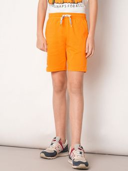 Jack & Jones Junior - Garfield Solid Orange Shorts