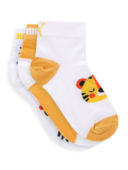 Puma - Aop Quarter Kids Multi-Color Socks (Pack of 3)
