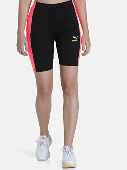 Puma - Summer Squeeze Blocking Tights 7" Women Black Shorts