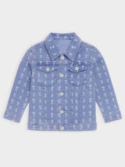 Mi Arcus - Peanuts Snoopy Printed Denim Jacket for Kids