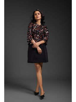 Deepika Arora - Women Black Dress with Inner (Set of 2)