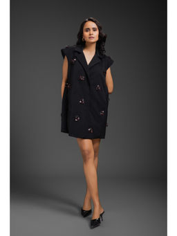 Deepika Arora - Womens Black Mini Dress
