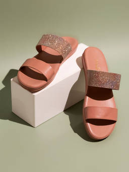 Inc.5 - Women Peach Wedding Flats
