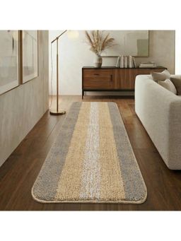 Saral Home - Soft Microfiber Anti-Skid Runner-Taupe
