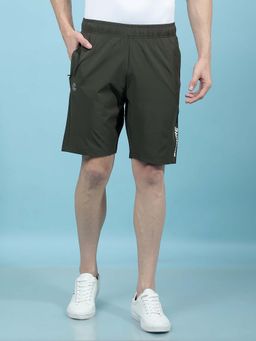 CRIMSOUNE CLUB - Men Olive Shorts