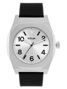 FCUK - Silver Dial Analog Watch For Mens - FK0012B