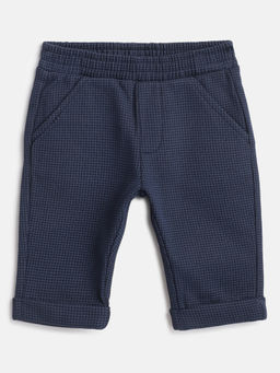 Chicco - Boys Navy Blue Regular Fit Trouser