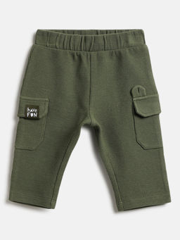 Chicco - Boys Green Textured Cargo