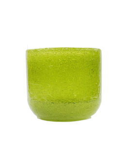 Premsons - Glass Votive Tealight Candle Holders-Green