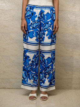 Branche - Azure Blossom Trouser