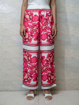 Branche - Fleur Rouge Trouser