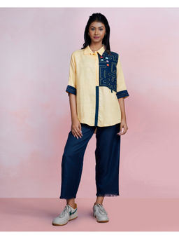 The House of Hemp - Neon Chase Embroidered Shirt