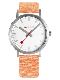 Mondaine - Classic Hours Analog Dial Color White Men's Watch- A660.30360.17SBF