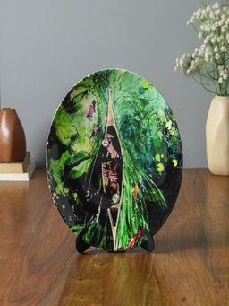 The Decor Mart - Kayak Lake Wall Plate