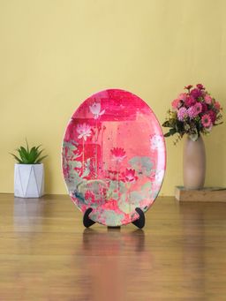 The Decor Mart - Lotus Valley Wall Plate