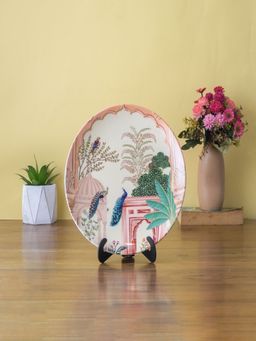 The Decor Mart - Royal Garden Wall Plate