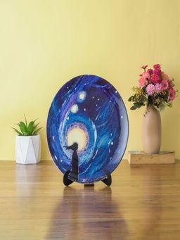 The Decor Mart - Starry Sky Wall Plate