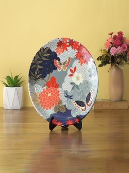 The Decor Mart - Butterfly Garden Wall Plate