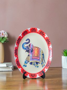 The Decor Mart - Amazing Elephant Wall Plate