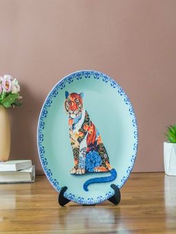 The Decor Mart - The Bengal Tiger Wall Plate