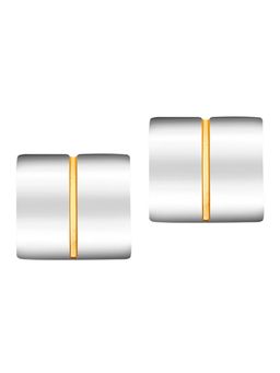 Peora - Stainless Steel Office Formal Square Shirt Blazer Cufflink Business Corporate Gift (PX9CL89)