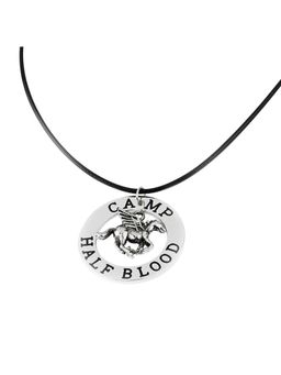 Peora - Collana Percy Jackson Camp Half Blood Stainless Steel Pendant Necklace for Men Boys (PX9P29)
