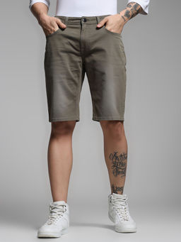 Jack & Jones - Green Regular Fit Shorts