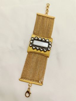 AG'S - Sulbha Boutique White Stone Bracelet