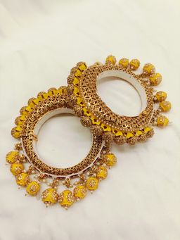 AG'S - Bertina Yellow Antique Kada