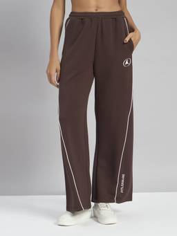 Fitleasure - Brown On-Route Wide Trackpant