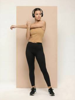 Alcis - Mustard Sports Bare Essential Tank Top