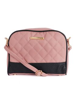 Lapis O Lupo - Pink Patterned Sling and Cross bags
