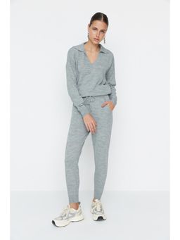 Trendyol - Women's Comfortable Grey Set (Set of 2)