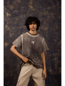 ORE OFE - Grey Washed Dreams Oversized T-Shirt