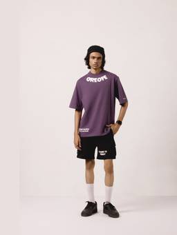 ORE OFE - Purple Self Love Oversized T-Shirt