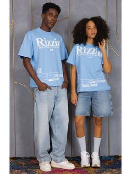 ORE OFE - Blue Rizzin' Oversized T-Shirt