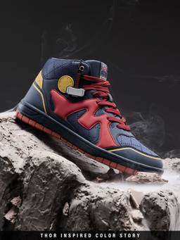 The Souled Store - Official Thor: Thunderborn Men High Top Sneakers
