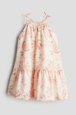 H&M - Girls Beige Sleeveless Dress