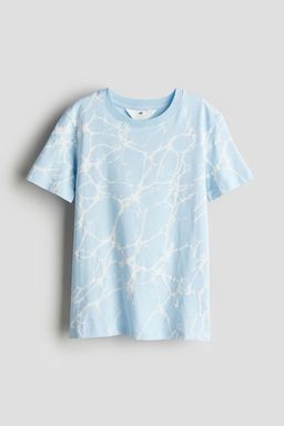 H&M - Boys Brown Printed Cotton T-Shirt
