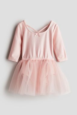 H&M - Girls Gold Dance Leotard With Tulle Skirt