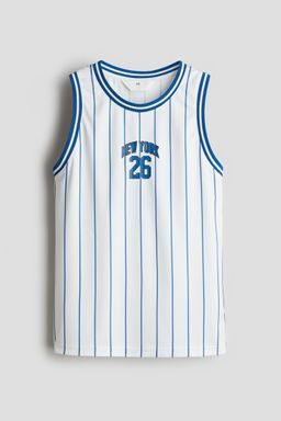 H&M - Boys Red Mesh Basketball Vest Top