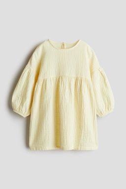 H&M - Girls Pink Cotton Muslin Dress