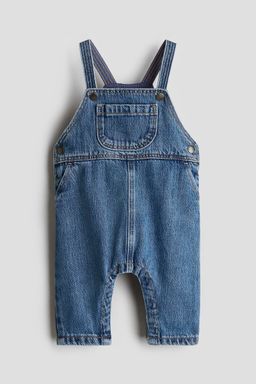 H&M - Boys Blue Denim Dungarees