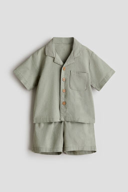 H&M - Boys 2-Piece Linen-Blend Set