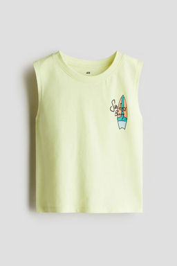 H&M - Boys Orange Printed Vest Top