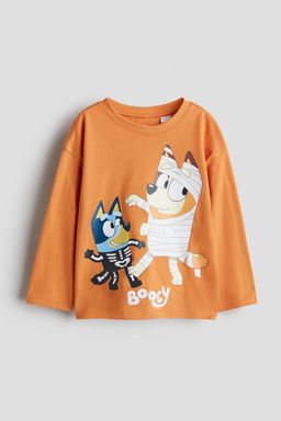 H&M - Boys Blue Long-Sleeved T-Shirt