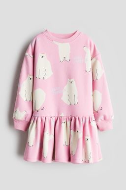 H&M - Girls Beige Sweatshirt Dress