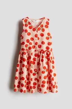 H&M - Girls White Cotton Dress