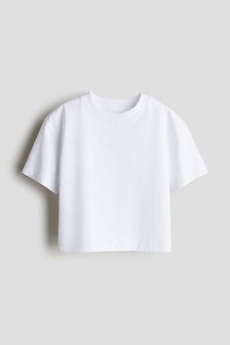 H&M - Girls Black Boxy T-Shirt